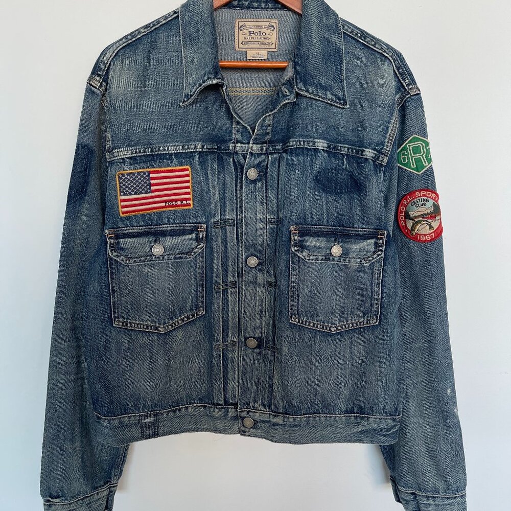 Ralph Lauren Polo Sportsman denim jacket